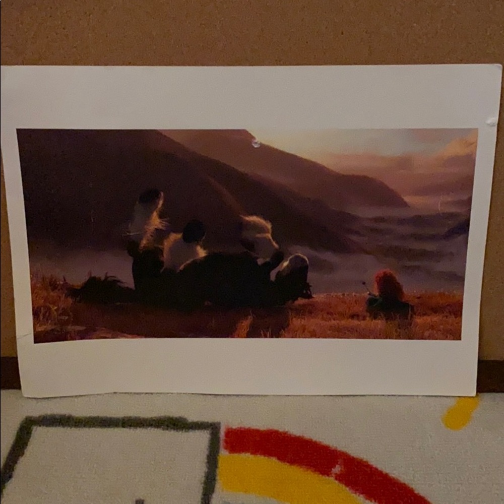 Disney Brave Poster